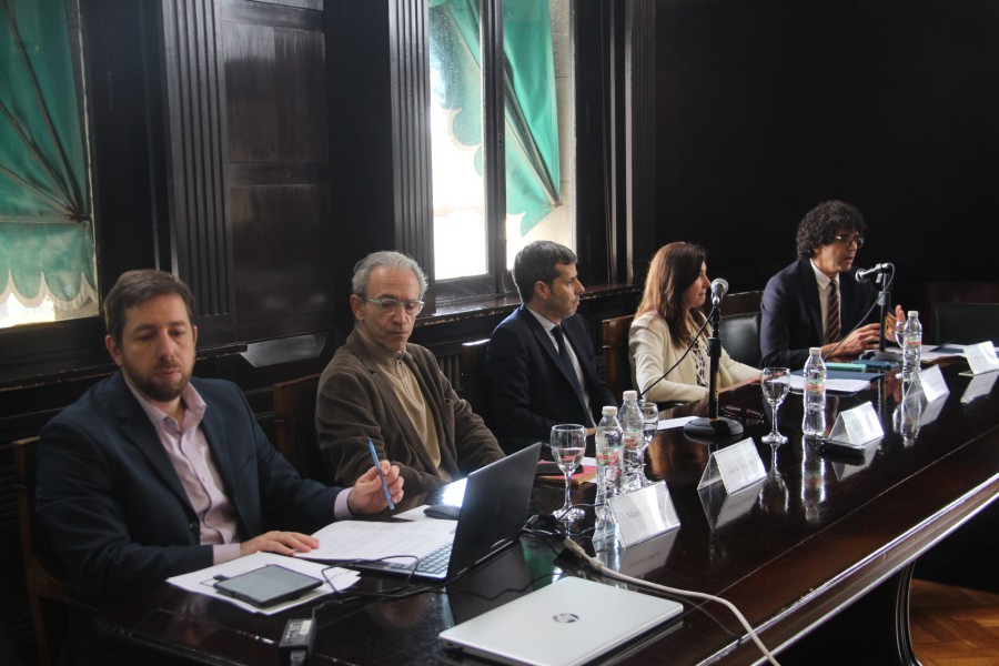 Martín Cortese, José M. Onaindia, Alejo Barrenechea, Judith Malamud y Pablo Wegbrait