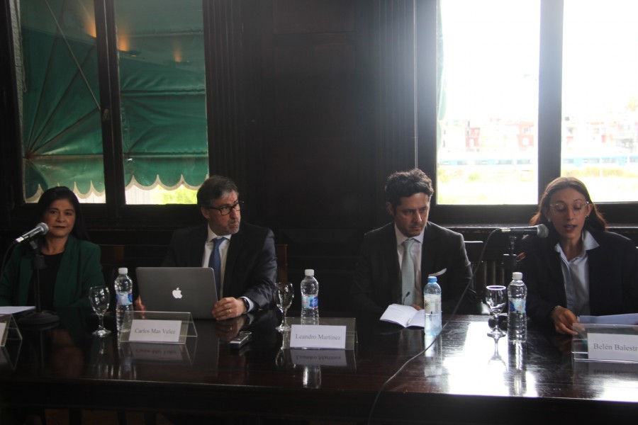 María Alejandra Perícola, Carlos Mas Velez, Leandro A. Martínez y María Belén Balestrieri