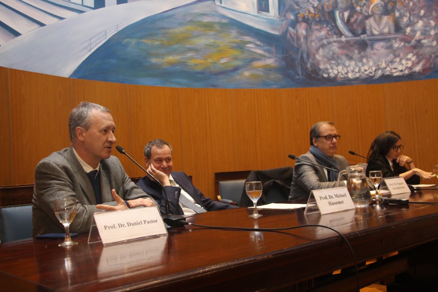 Daniel Pastor, Michael Hassemer, Eugenio Sarrabayrouse y Malena Pastor