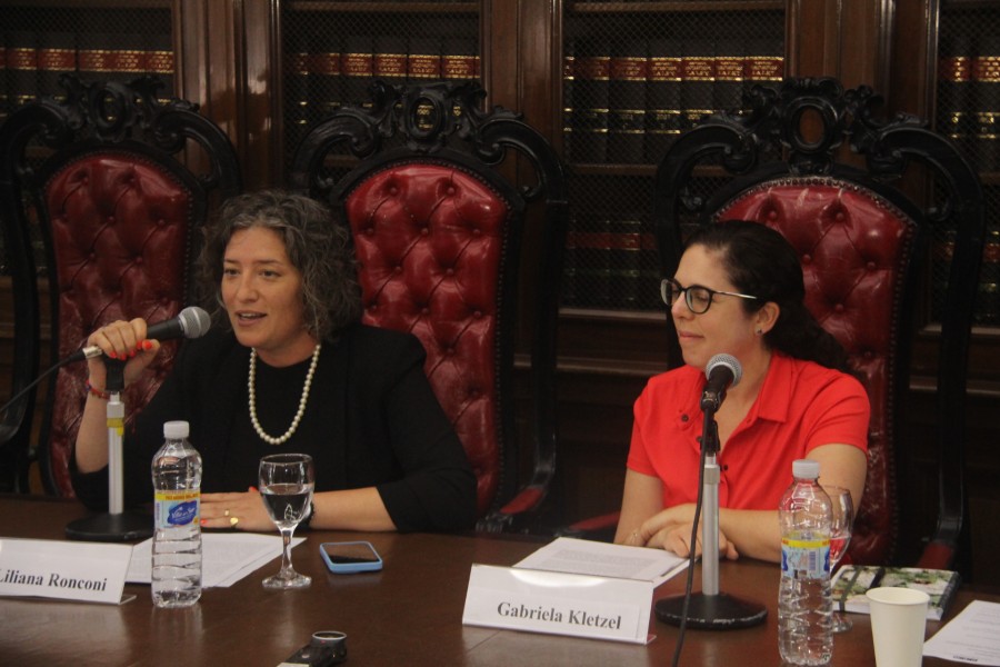 Liliana Ronconi y Gabriela Kletzel