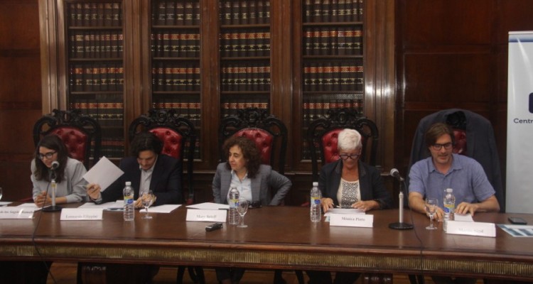 María de los Ángeles Ramallo, Leonardo Filippini, Mary Beloff, Mónica Pinto y Martín Sigal