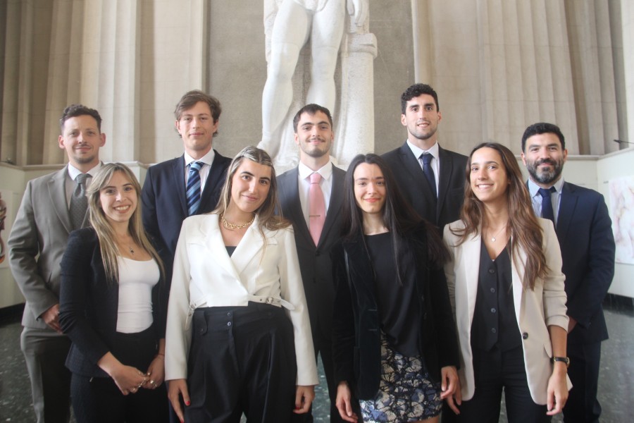 El equipo de la Facultad alcanzó el primer puesto en el XIV Concurso Nacional Universitario de Litigación Penal