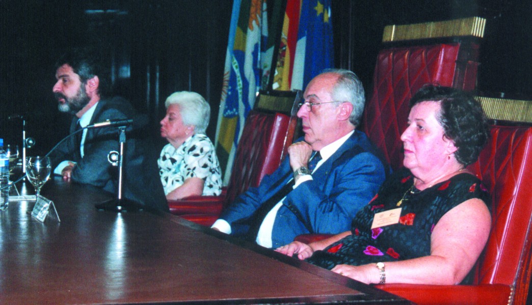 María Graciela Reiriz, Daniel Filmus, Atilio Alterini y María Cecilia Gómez Masía