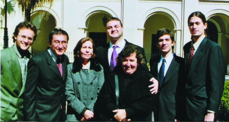 Marcos Filiardi, Gabriel Bicinskas, Susana Albanese, Marcelo Raffín, María Cecilia Gómez Masía,  Juan Pablo Vismara y Sebastián Rey