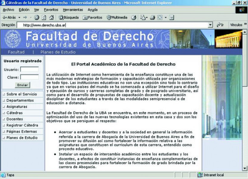 Lanzamiento del Portal Académico de la Facultad de Derecho