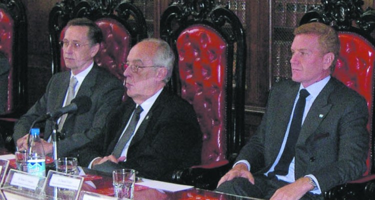 Adalberto Rodríguez Giavarini, Atilio Alterini y Francisco Narváez