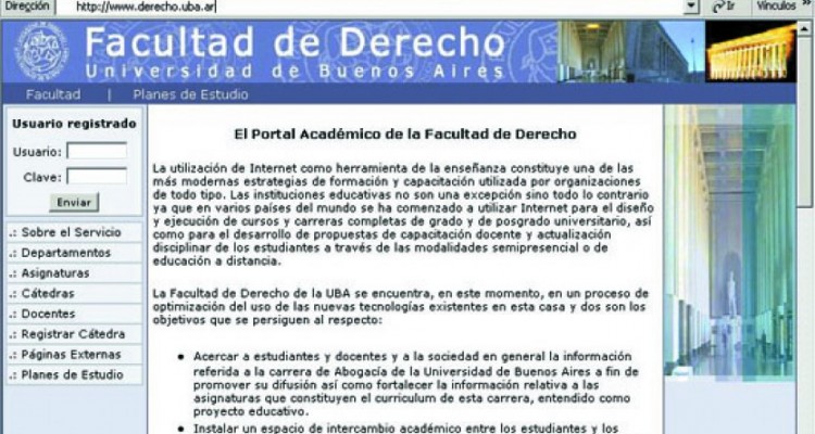 Inauguración del Portal Académico