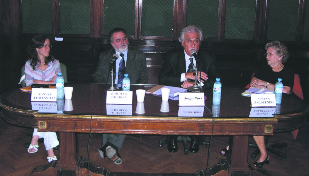 Vanesa Lowenstein, Adhemar Bahadian, Jorge Kors y Susana Czar de Zalduendo