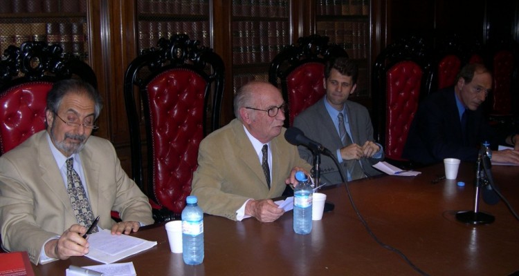 Edmundo Hendler, David Baigún, Ignacio Anitua y Eugenio Zaffaroni