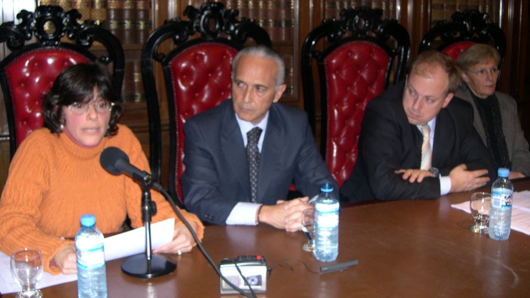 Andrea Poretti, Horacio Wamba, Ignacio Tedesco y Lidia Guerrero