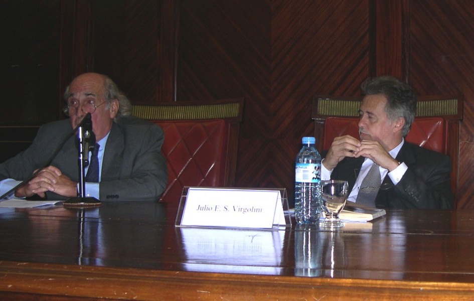 Julio Simonetti y Julio Virgolini