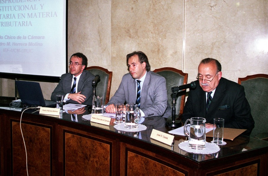 Pedro Herrera Molina, Pablo Chico de la Cámara y José Osvaldo Casás