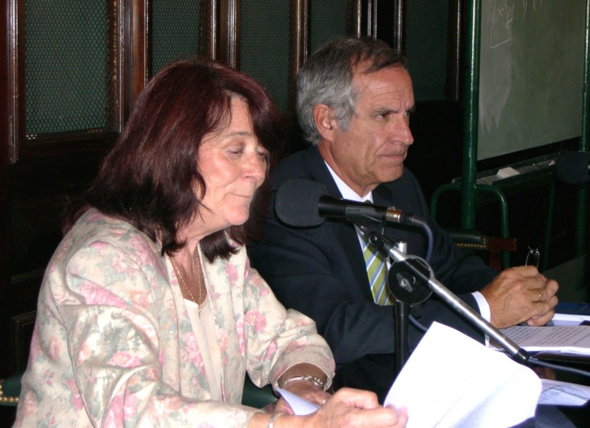 Lucila Larrandart y Miguel Bajo Fernández