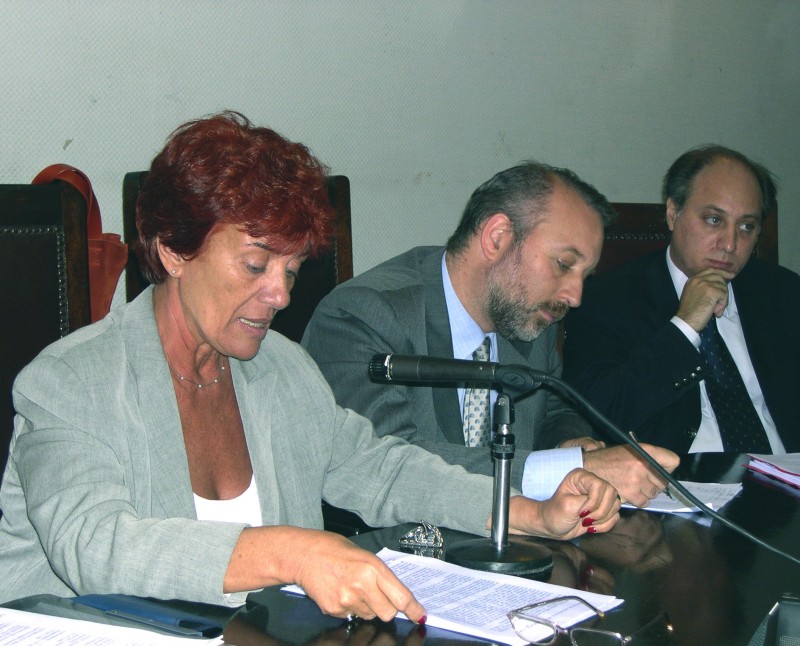 Mónica Pinto, Martín Böhmer, Víctor Abramovich