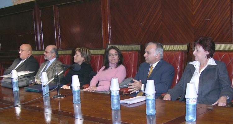 Manuel Céspedes Laguardia, Eduardo Sirkin, Ana Solivellas, Rosa Laguna Quiroz, Omar L. Díaz Solimine, Irma Lovera y Livia Figueiredo