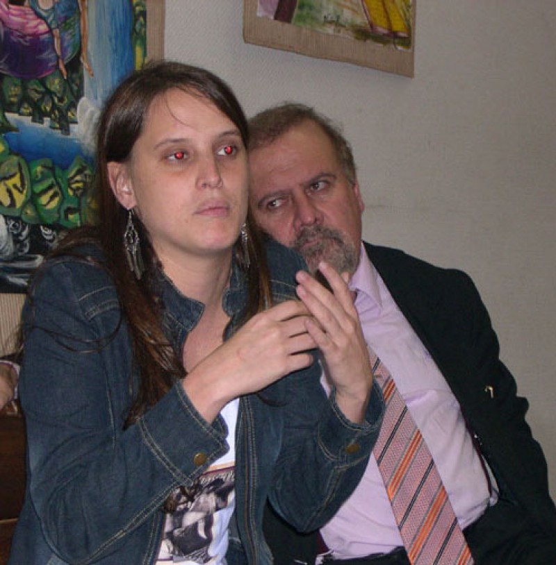 María Damasseno y Sergio Di Gioia