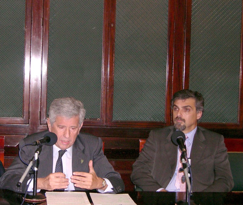 Pablo Ángel Tello y Estanislao Bougain