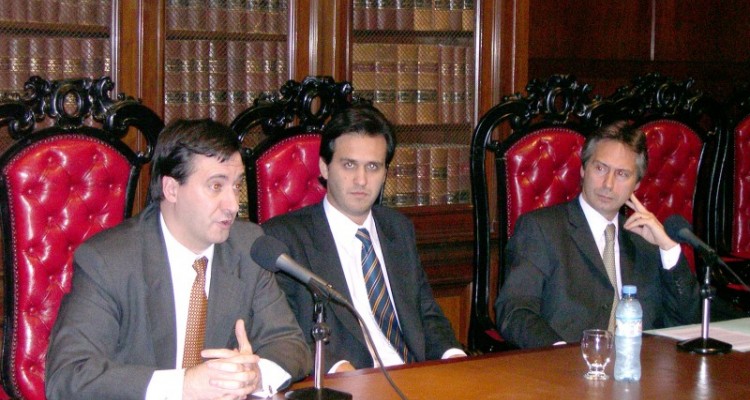 Daniel Pastor, Nicolás Guzmán y Fernando Díaz Cantón