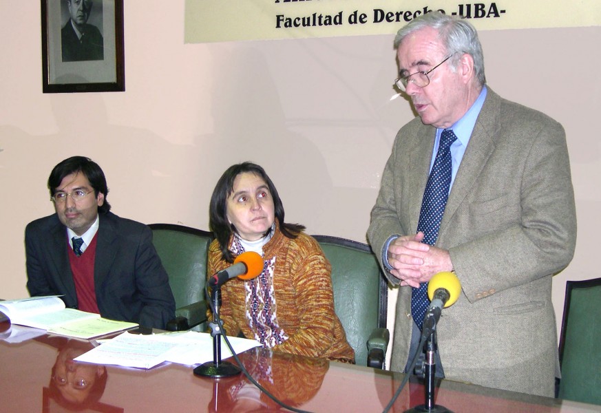 Guillermo Ruiz, Nancy Cardinaux y Tulio Ortiz