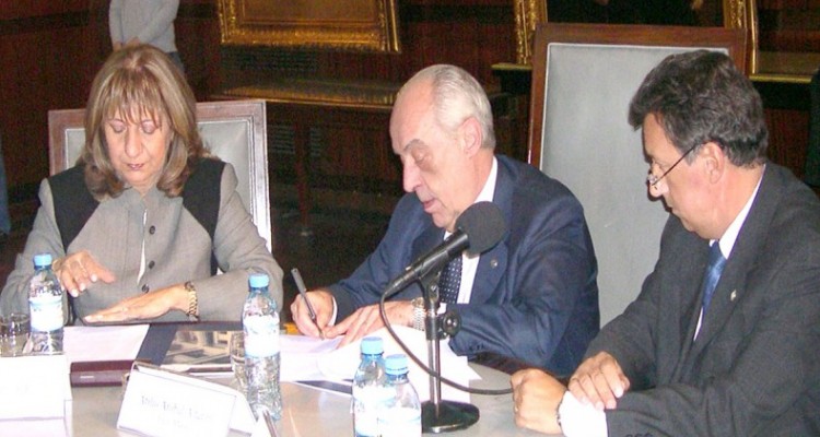 María del Carmen Falbo, Atilio A. Alterini y Alberto Dalla Vía