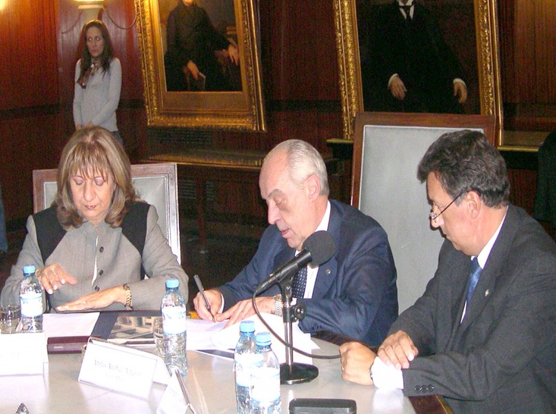 María del Carmen Falbo, Atilio A. Alterini y Alberto Dalla Vía