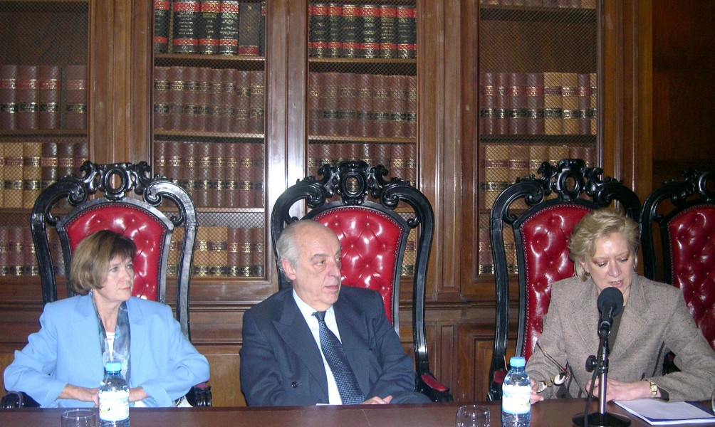 Elena Highton, Atilio Alterini y Alexandra Bensch