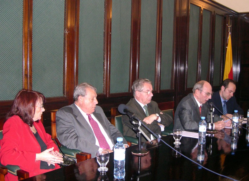 Lucila Larrandart, Julio Maier, Rolf Schumacher, Eberhard Struensee y Alejandro Kiss