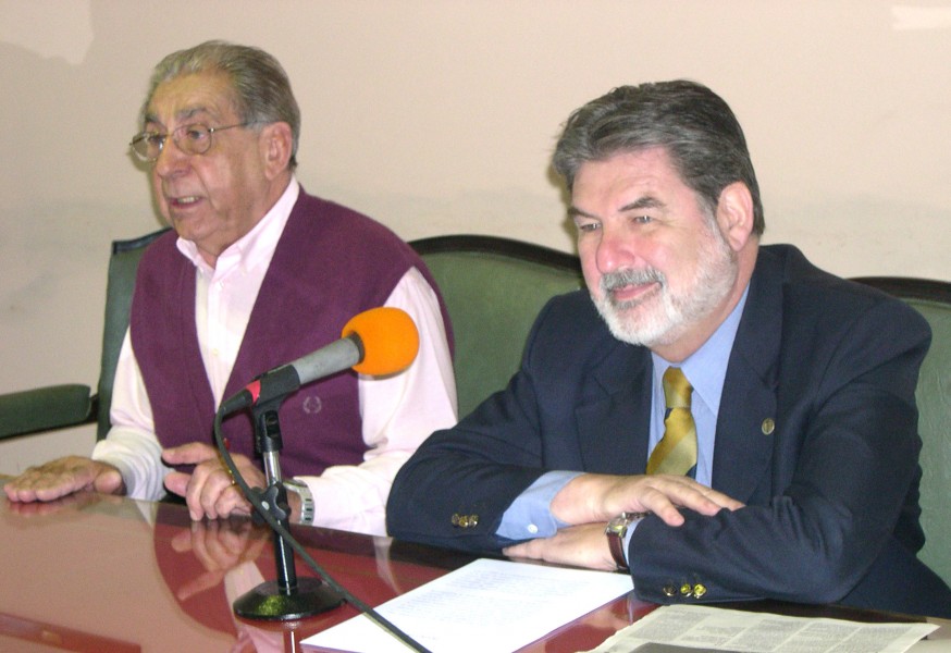 Héctor Sandler y Carlos Cárcova