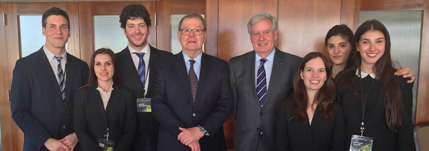 Equipo de la Facultad de Derecho de la UBA Campeón de la Edición 2016 de la Competencia Philip C. Jessup