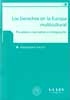 Tapa del libro Los Derechos en la Europa multicultural