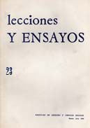 Lecciones y Ensayos Nº 85