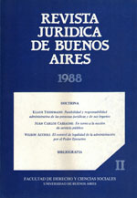 Revista Jurídica de Buenos Aires - 1988 - II