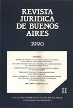 Revista Jurídica de Buenos Aires - 1990 - II