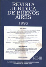 Revista Jurídica de Buenos Aires - 1995