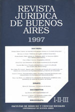 Revista Jurídica de Buenos Aires - 1997